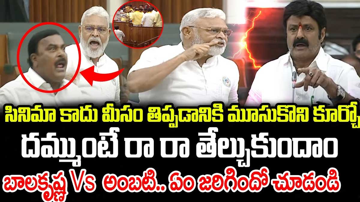 Ambati Rambabu strong counter to balakrishna 