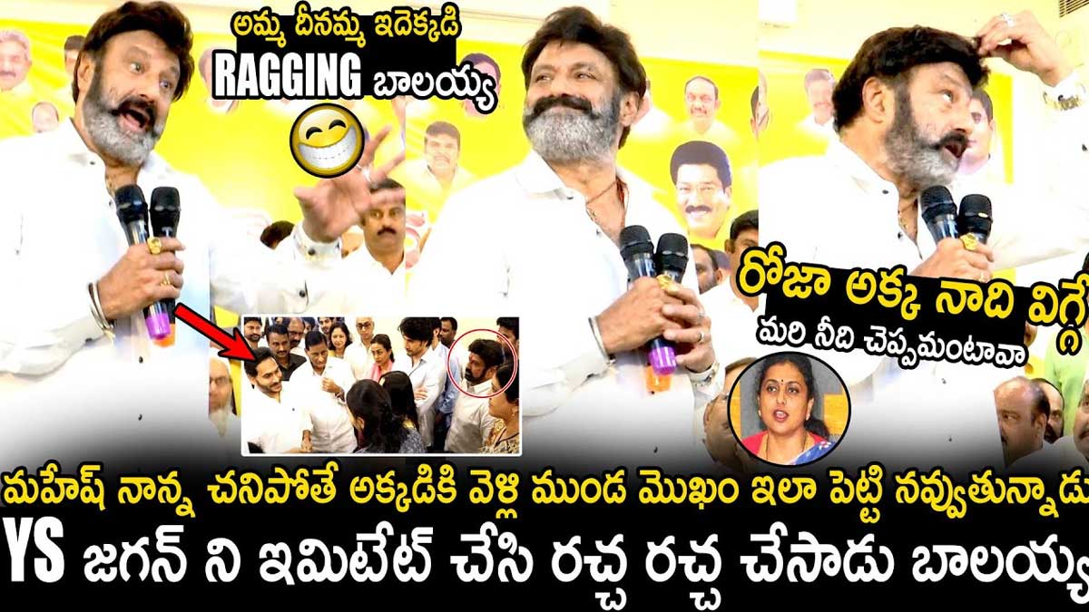 Balakrishna strong reply to those who made fun of his wig 