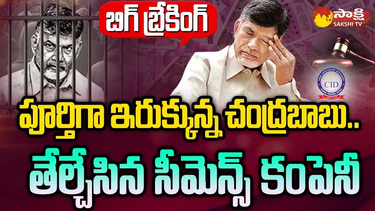Chandra Babu : చంద్రబాబు నిండా మునిగినట్టేనా.. అసలు విషయం బయటపెట్టిన సిమెన్స్.. Chandra Babu skill development scam what siemens said