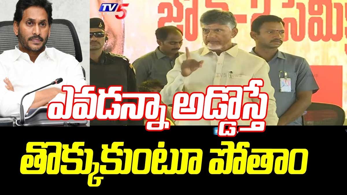 Chanra Babu angry comments on ysrcp 