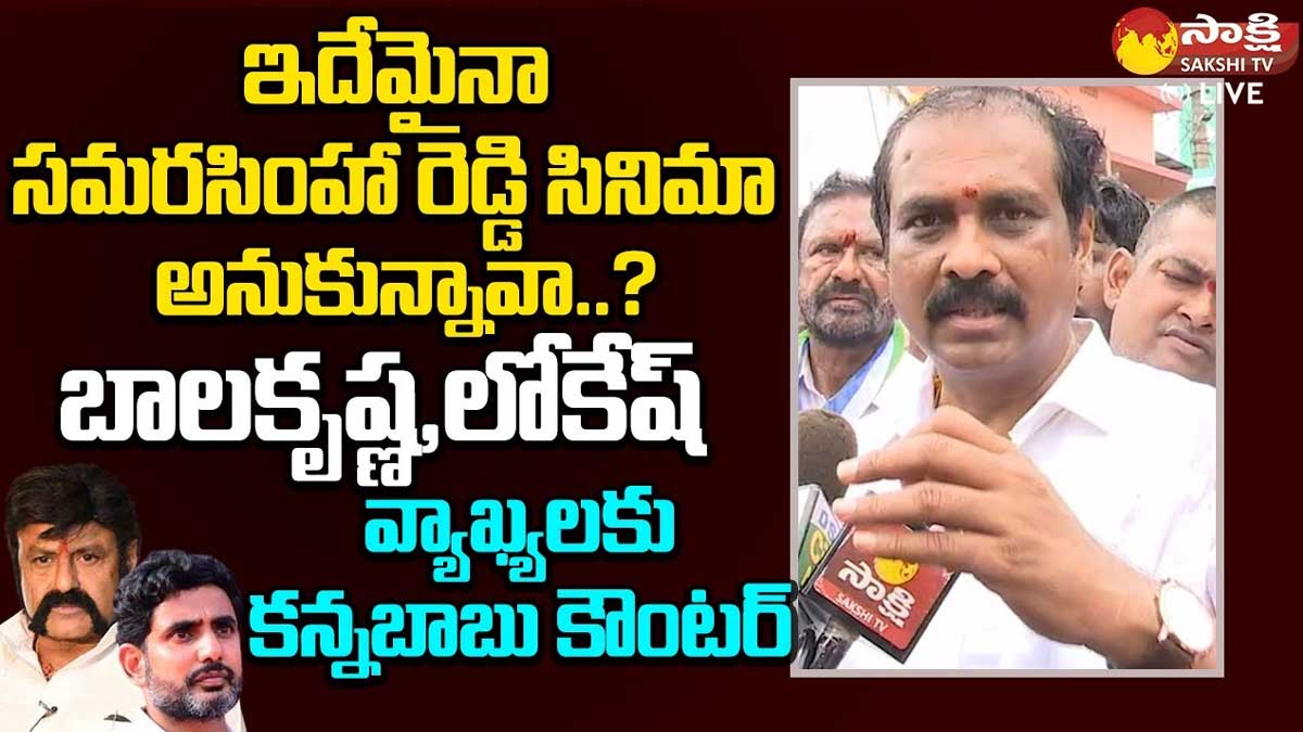 Kannababu counter to balakrishna 