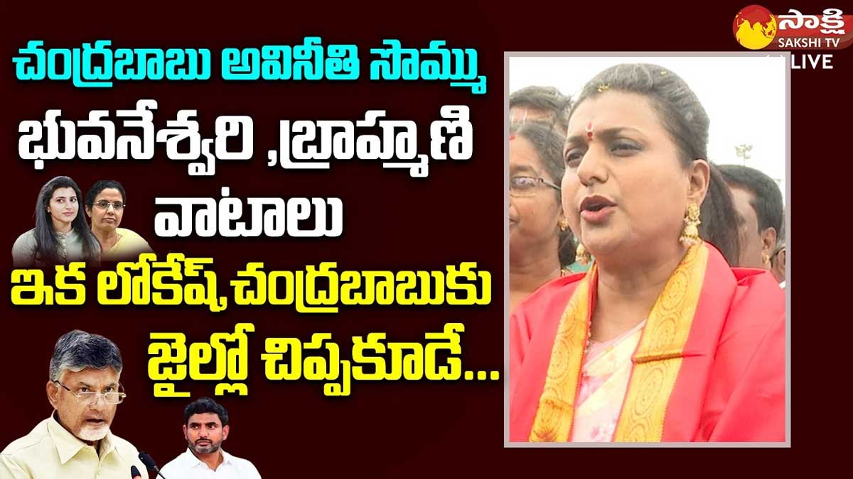 Roja comments on chandra babu it notices 