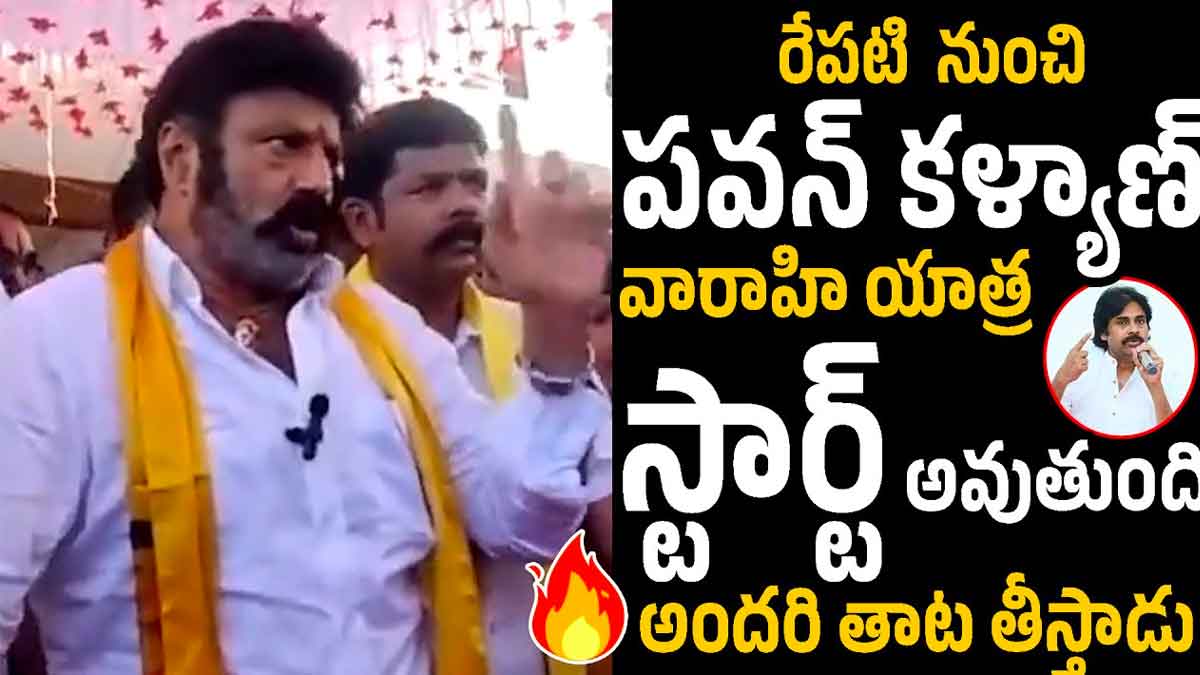 Balakrishna interesting comments on pawan kalyan 