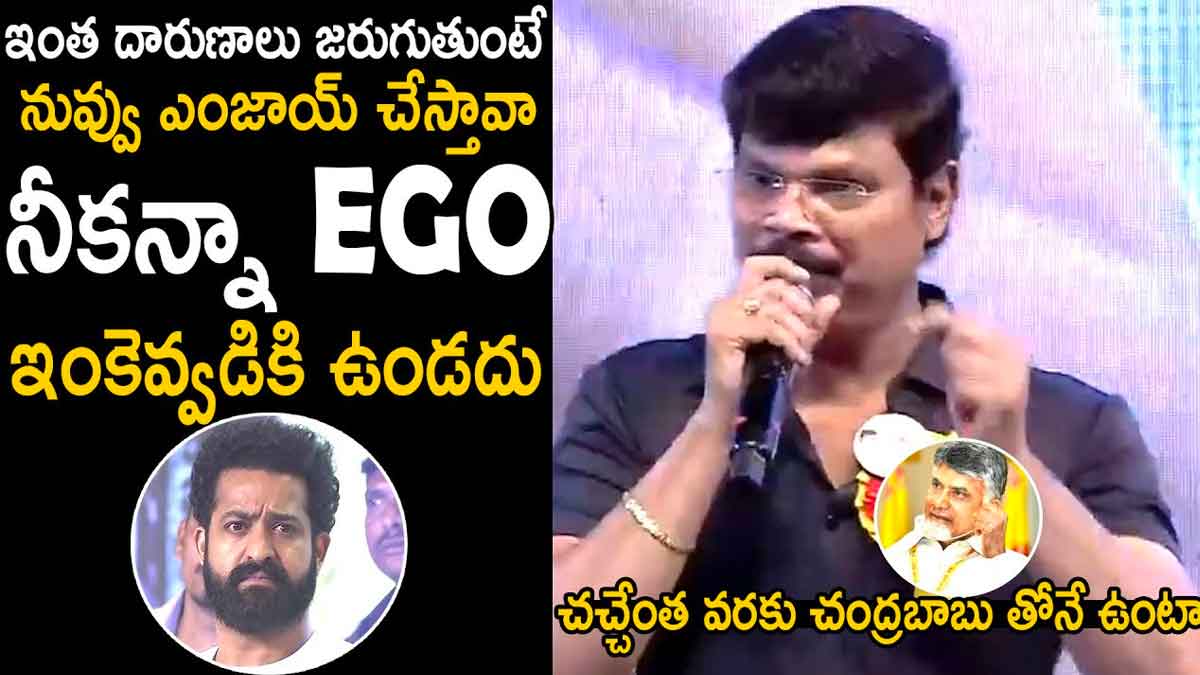 Boyapati Srinu : చంద్రబాబు అరెస్ట్పై ఎన్టీఆర్ స్పందించకపోవడం పట్ల బోయపాటి ఇలా అనేశాడేంటి..! Boyapati Srinu sensational comments on jr ntr
