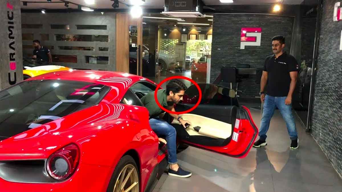 Naga Chaitanya : నాగచైతన్య ఫెరారీ కారును ఎప్పుడైనా చూశారా.. వైరల్ అవుతున్న వీడియో..! Naga Chaitanya ferrari car video viral