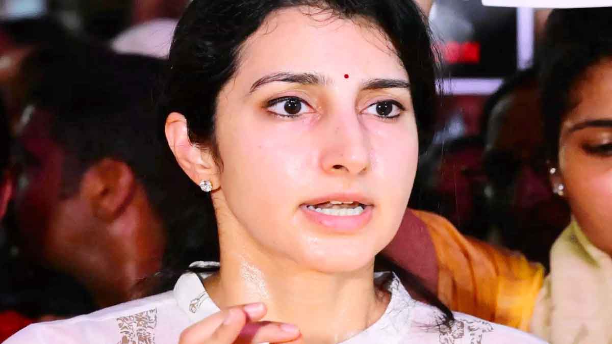 Nara Brahmani sensational comments on cm ys jagan 