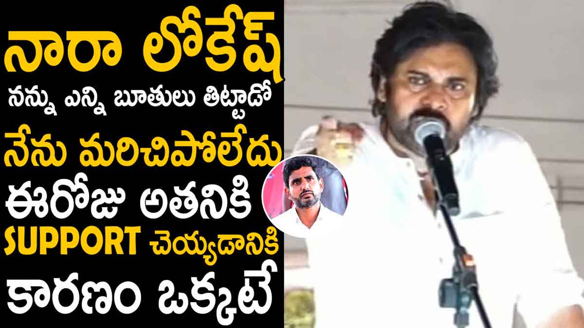 Pawan Kalyan : నారా లోకేష్ తిట్టాడు.. గుర్తుంది.. కానీ వారితో ఎందుకు కలిశానంటే.. అసలు విషయం చెప్పిన పవన్..! Pawan Kalyan finally told about alliance with tdp