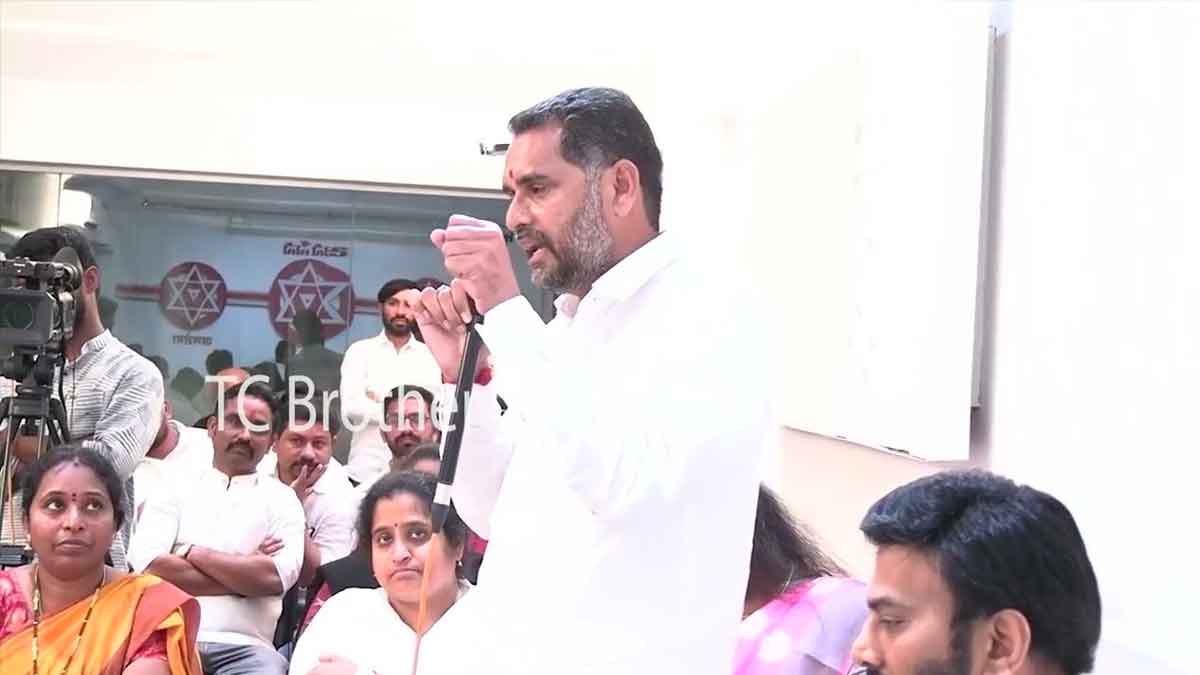 janasena leader talk with pawan kalyan 