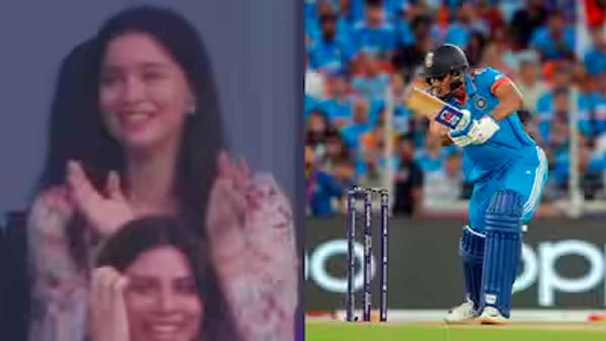 Sara Tendulkar : గిల్ బ్యాటింగ్కి సారా గుండె గుబేల్.. వైరల్ అవుతున్న మీమ్స్.. Sara Tendulkar watched india vs bangladesh match