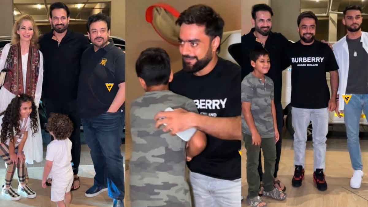Irfan Pathan : ఇర్ఫాన్ పఠాన్ ఇంట్లో ప్రత్యక్షమైన ఆఫ్ఘనిస్తాన్ టీం.. ఎందుకంటే..! Irfan Pathan welcomed afghanisthan cricket team into his house
