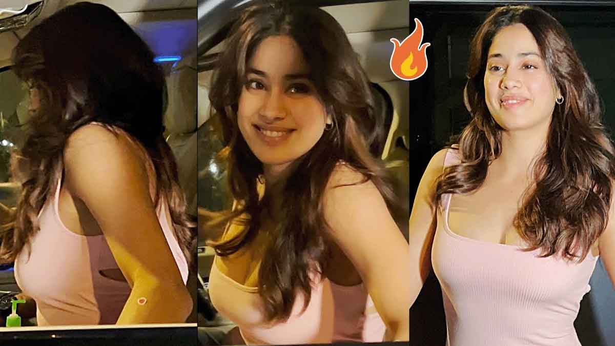 Janhvi Kapoor attending a program video viral 