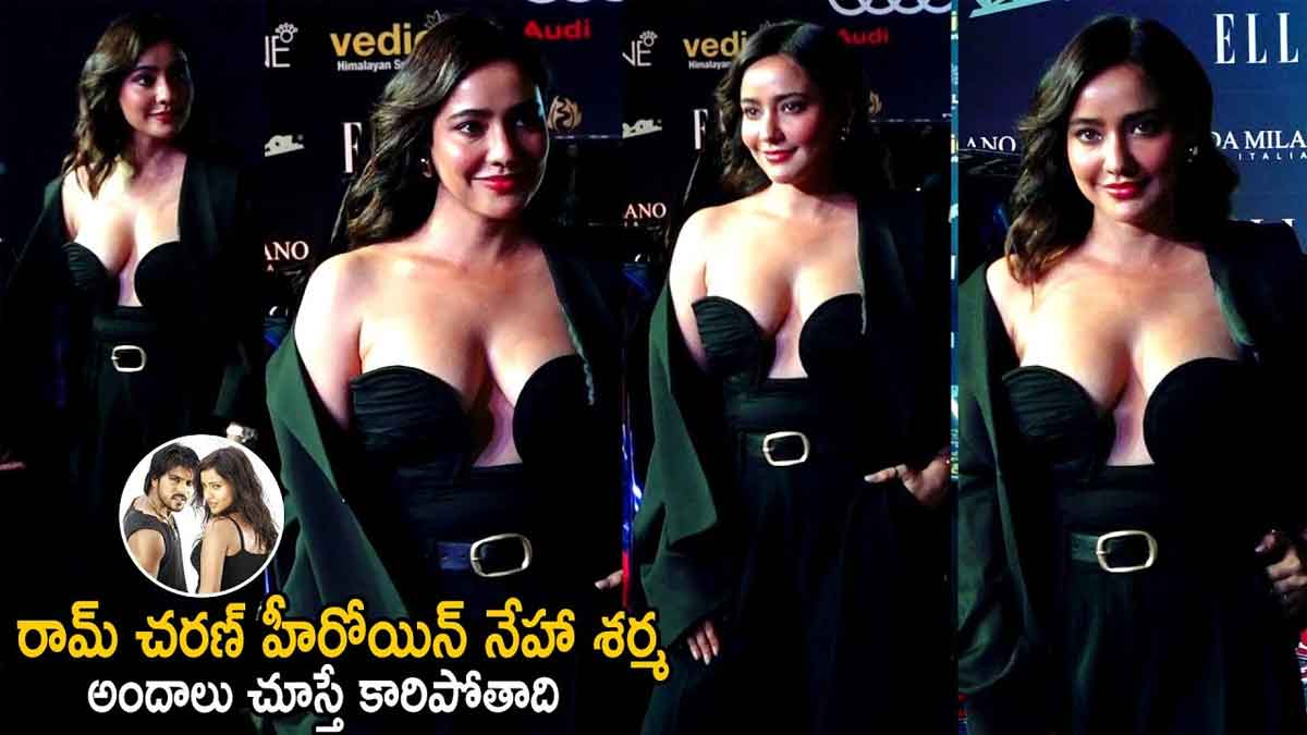 Neha Sharma attended awards program 