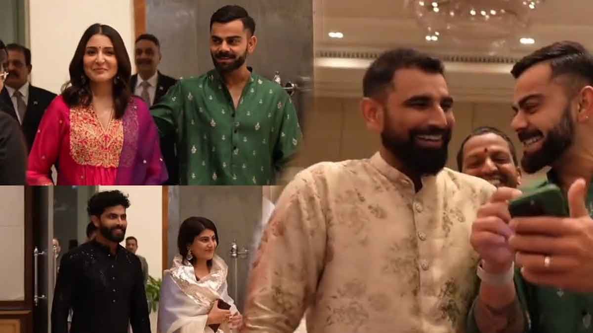 Team India : దీపావళి సెలబ్రేషన్స్లో టీమిండియా ఆటగాళ్లు.. సందడి వేరే రేంజ్లో..! Team India players celebrated diwali after match
