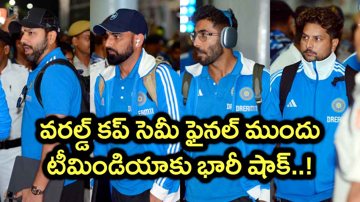 Team India : వరల్డ్ కప్ సెమీ ఫైనల్ ముందు టీమిండియాకు భారీ షాక్..! Team India facing problem hardik pandya out of world cup