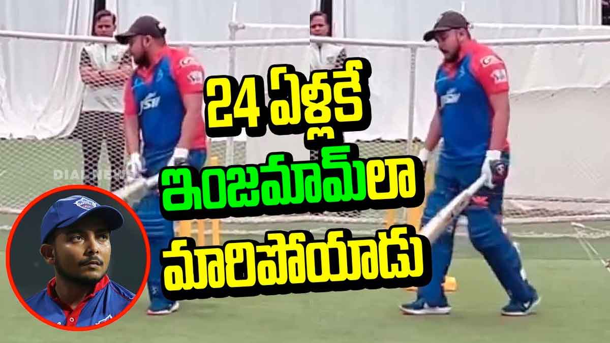 Prithvi Shaw being trolled for his fitness