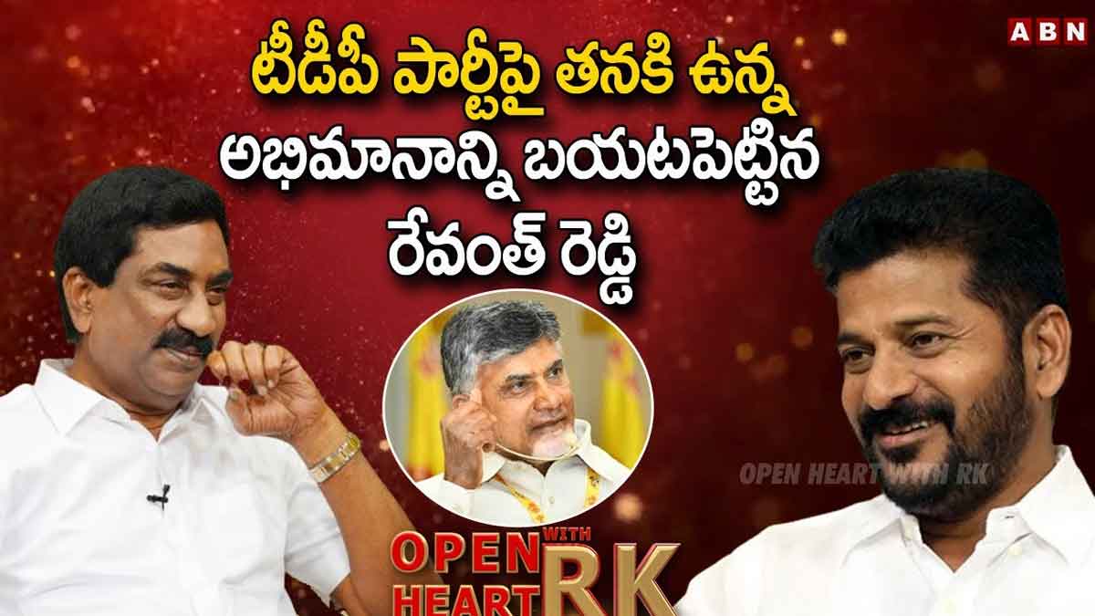 Revanth Reddy interesting comments on tdp and chandra babu 