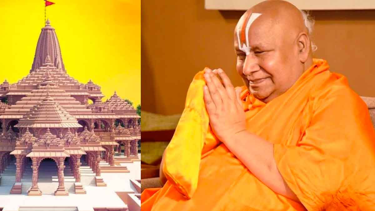 Ramabhadracharya Swamy is the only one who helped building ayodhya temple