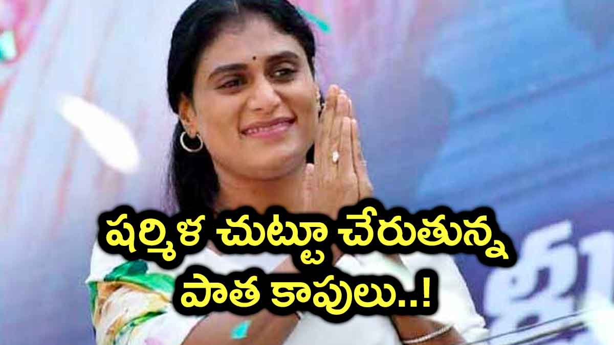 old kapus are joining with YS Sharmila 