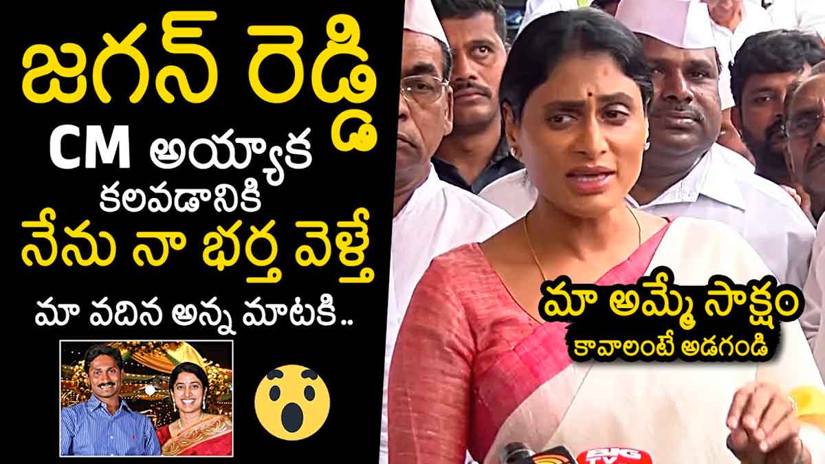 YS Sharmila : జగన్ని కలిసాక ఏం జరిగిందంటే.. వైఎస్ షర్మిళ ఆసక్తికర కామెంట్స్ YS Sharmila interesting comments after meeting with cm ys jagan