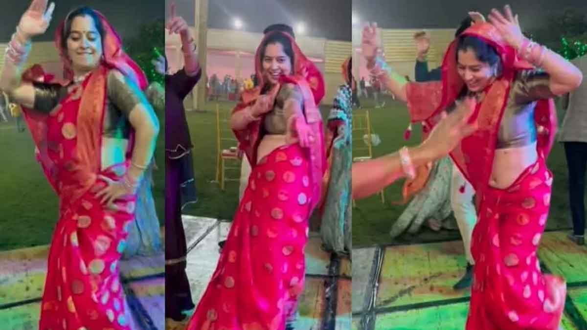 Viral Video : ఈ ఆంటీ డ్యాన్స్ చూస్తే మతిపోతుంది.. వైరల్ అవుతున్న వీడియో..! Viral Video woman dance for dj audio steps
