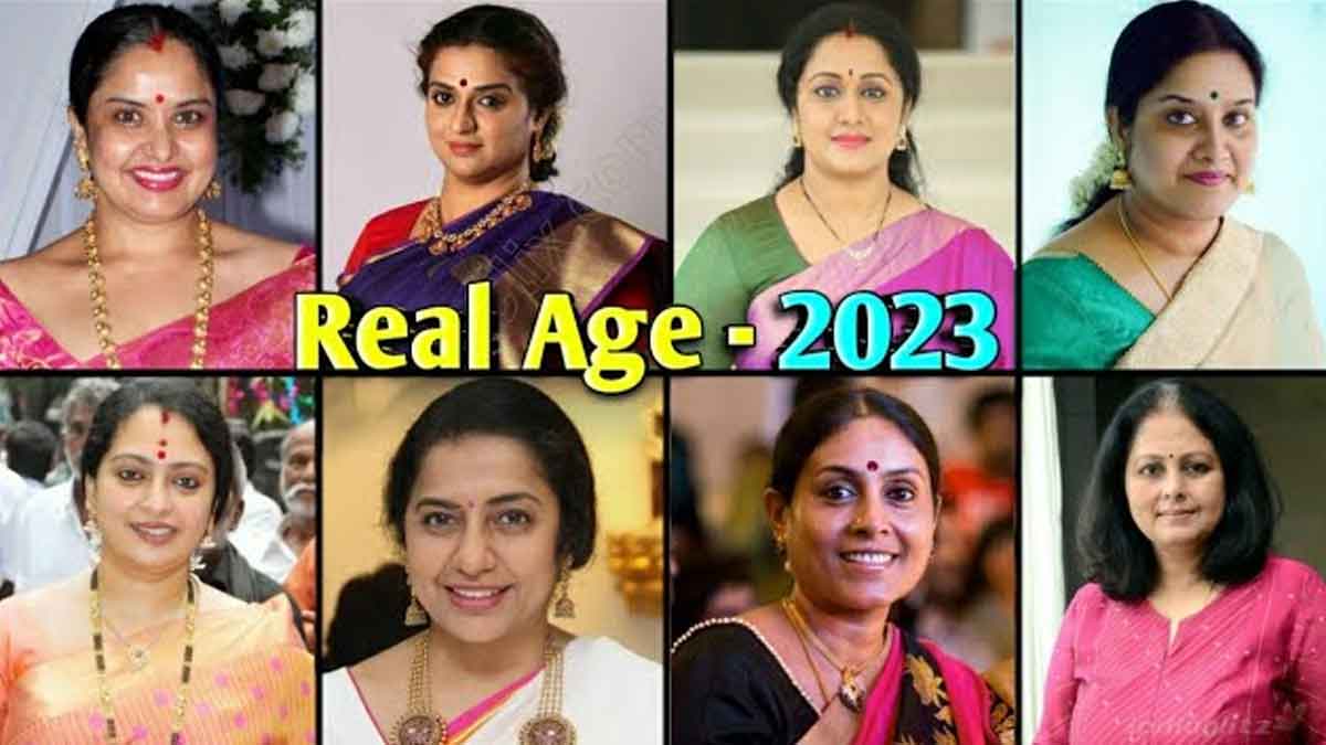 Actress Real Age : అమ్మ పాత్రలు పోషిస్తున్న అలనాటి అందాల తారల వయస్సు ఎంత అంటే..! Actress Real Age do you know about these people