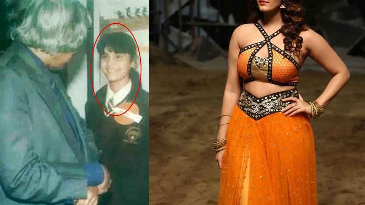 Guess The Person : అబ్ధుల్ కలాంతో ఉన్న ఈ బ్యూటీ ఇప్పుడు క్రేజీ హీరోయిన్.. ఎవరో తెలుసా? Guess The Person have you identified this actress in photo with abdul kalam