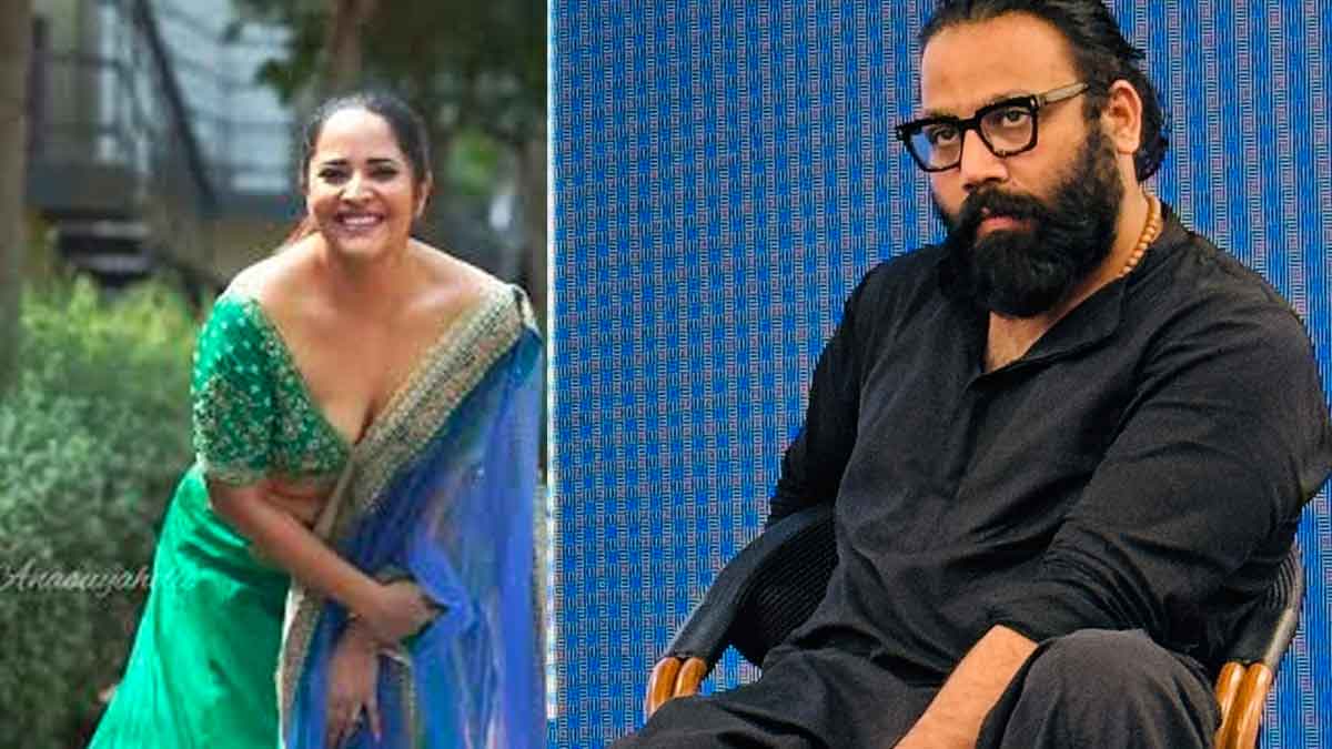 Anasuya : సందీప్ రెడ్డి వంగాని మళ్లీ గెలికిన అనసూయ.. ఈసారి మరింత ఘాటుగా కౌంటర్.. Anasuya comments again on sandeep reddy vanga about animal movie