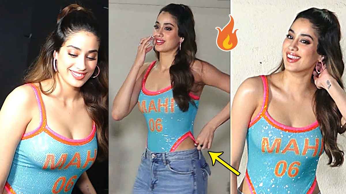 Janhvi Kapoor : బాబోయ్.. జాన్వీ కపూర్ని ఇంతగా ఎప్పుడు చూసి ఉండరు..! Janhvi Kapoor busy in promoting her latest movie mr and mrs mahi