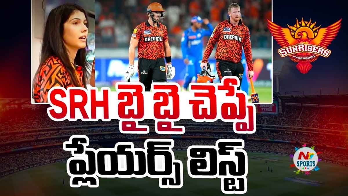 SRHలో ఇకపై ఈ ప్లేయర్లు ఉండరు.. టాటా చెప్పేసినట్లే..? SRH or sunrisers hyderabad may remove these players