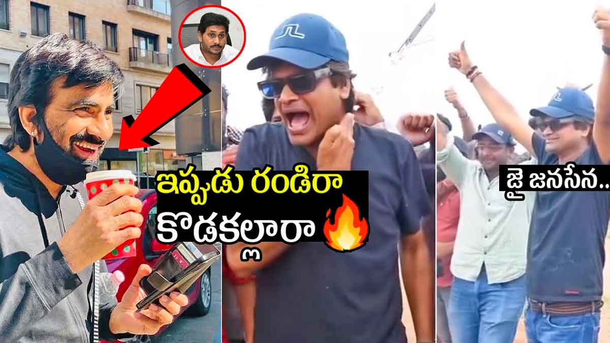Director Harish Shankar celebrations with ravi teja 