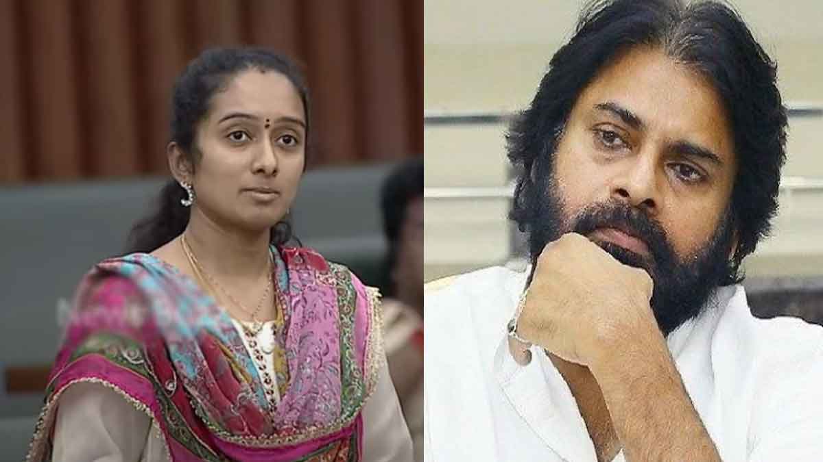Pawan Kalyan : అసెంబ్లీలో ఇంగ్లీష్ మాట్లాడిన సింధూర రెడ్డి.. అలాగే చూస్తూ ఉండిపోయిన పవన్ కల్యాణ్.. Pawan Kalyan surprised by talking power of mla sindhu reddy tdp