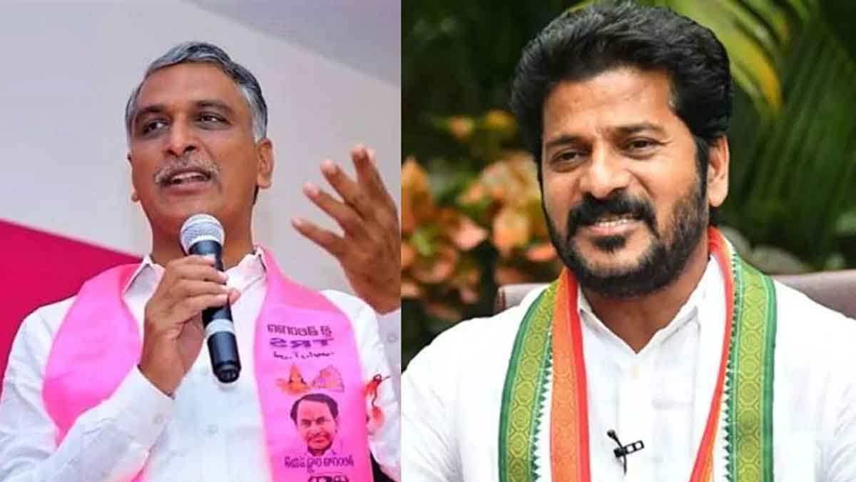 CM Revanth Reddy : సీఎం రేవంత్ రెడ్డిని క్షమించమని దేవుడిని కోరానన్న హరీష్ రావు.. అదిరిపోయే కౌంటర్ ఇచ్చిన కాంగ్రెస్.. congress counter to harish rao for comments on CM Revanth Reddy