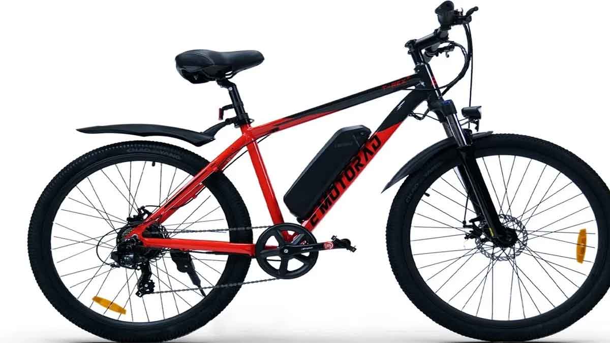 EMotorad T Rex Plus Electric Cycle : మార్కెట్లోకి కొత్త ఎలక్ట్రిక్ సైకిల్.. దీని ఫీచర్లు చూస్తే మతిపోతుంది..! EMotorad T Rex Plus Electric Cycle launched in market know the details