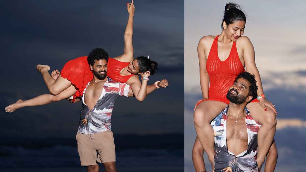 Inaya Sulthana : వామ్మో.. ఇనయా సుల్తానా ఏంటి.. పబ్లిగ్గా ఇలా చేస్తోంది..! Inaya Sulthana latest beach photos with her boy friend viral