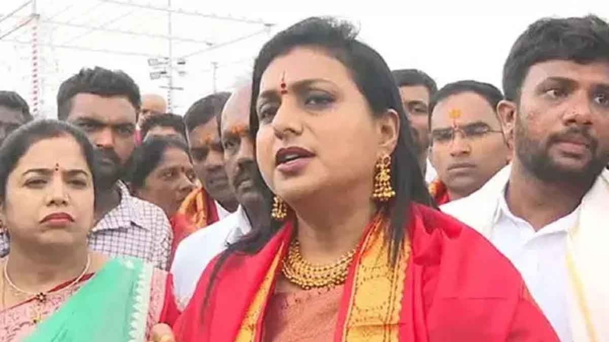 Roja : వైసీపీకి రాజీనామా చేయనున్న రోజా..? క్లారిటీ ఇచ్చేశారుగా..! Roja given clarity on changing from ysrcp what she said